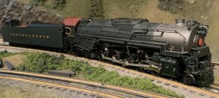3rd Rail Sunset Models Brass Prr J1a 2 - 10 - 4 Locomotive 6465 - 3 Rail O Gauge