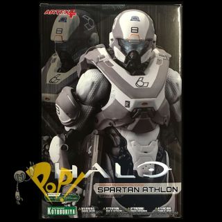 Halo 5 Artfx,  Spartan Athlon 8” Action Figure Pvs Statue With Armor Kotobukiya