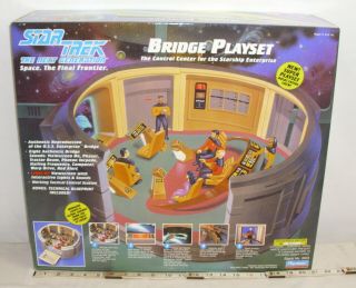 Star Trek Next Generation Bridge Playset Control Center Boxed Playmates