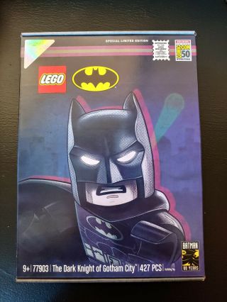 Sdcc 2019 Exclusive Lego Batman - Dark Knight Of Gotham City Set 416 Of 1500