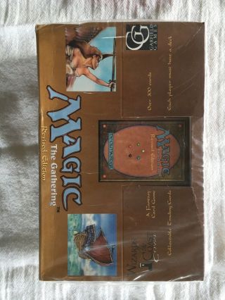 magic the gathering 3rd Edition Revised Booster Box 7