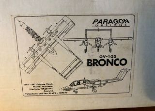 Paragon Designs Ov - 10d Bronco Conversion 1/48 For Testors/italeri Resin