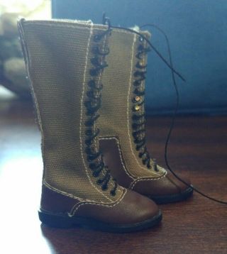 1/6 Did German Wwii Africa Corps Dak Tropical Low Boots