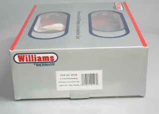 Williams 20196 Santa Fe Red/black F - 3 Aa Diesel Locomotive Set Ln/box