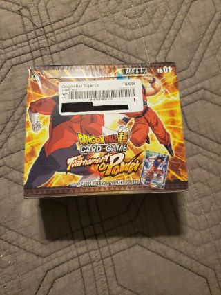 3 Dragon Ball Tournament Of Power Booster Boxes Factory