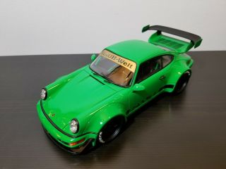 Holy Grail: Rwb Porsche 911 964 Green Limited 504 Gt Spirit 1/18 Resin Model