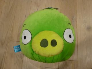 Nwt Angry Birds Piggy 12 In X 10 In Plush Pillow