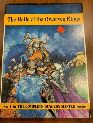 Ad&d The Halls Of The Dwarven Kings: Set 1 In The Complete Dungeon Master Series