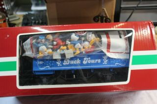Lgb Disney 33250 Duck Tour G Gauge Garden Railroad Car,  Iob (lisa)