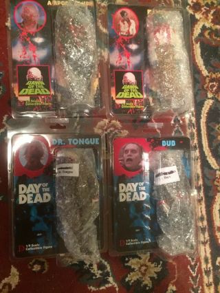 Distinctive Dummies Dawn Day Of The Dead Bub,  Fly Boy,  Dr.  Tongue Airport Zombie