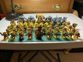 Warhammer 40k Space Marine Imperial Fists Army
