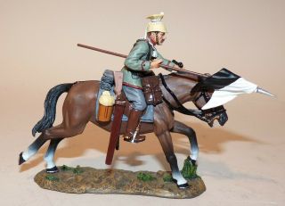 King & Country,  The Great War German Lancer with Lance Pointing Downwards 2