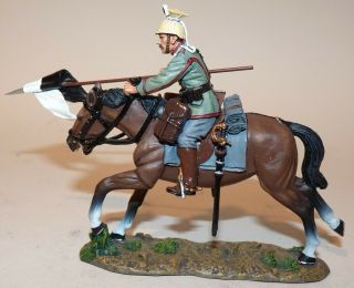 King & Country,  The Great War German Lancer with Lance Pointing Downwards 3