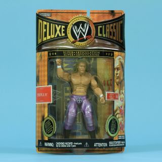 Triple H - Wwe Jakks Deluxe Classic Superstars 6 - Hhh Wwf Vintage Moc Figure