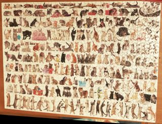 The World of Cats 1000 Piece Jigsaw Puzzle by Eurographics adorable picture 2