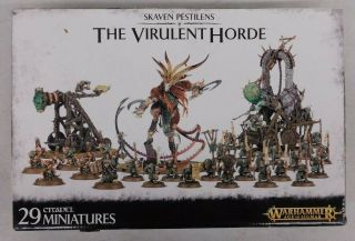 The Virulent Horde - Games Workshop Warhammer Aos Skaven Pestilens Army Box