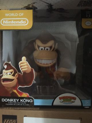 World Of Nintendo Series 1 - 1 Donkey Kong 6 " Action Figure - Read Entire Listing -