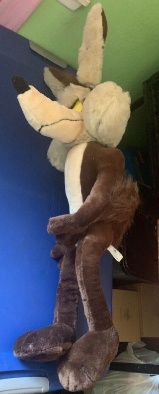 Wile E Coyote Plush Ace Novelty Looney Tunes 1995 Stuffed 34 Inches