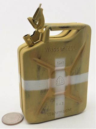 Soldier Story WWII German Metal jerry can 1/6 toys DID fuel jerrycan 3R water 2
