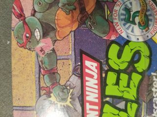 1992 TMNT April O ' neil Ninja Newscaster Teenage Mutant Ninja Turtles NOC 4