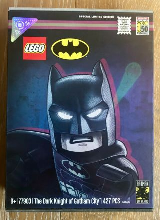 Sdcc 2019 Lego The Dark Knight Of Gotham City Batman Exclusive 798/1500 (77903)