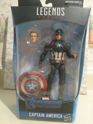 Marvel Legends Captain America Power And Glory Walmart Exclusive Hasbro