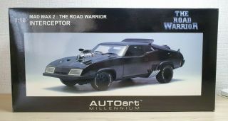 1/18 Autoart Mad Max 2 The Road Warrior Interceptor Ford Diecast Car Model