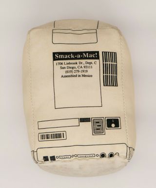Smack a Mac vintage plush novelty item incl book Collectable 2