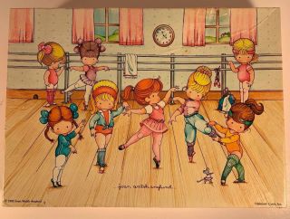 Springbok Ballet Class Joan Walsh Anglund Puzzle 100 Pc Complete 13 1/2 X 17 7/8