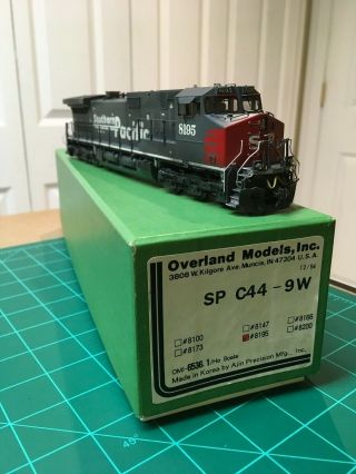 Ho Brass Overland Models Omi Southern Pacific Sp C44 - 9w 6536.  1