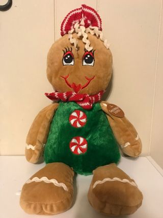 Gingerbread Scented No Scent Kids Plush Christmas Dandee Collector 