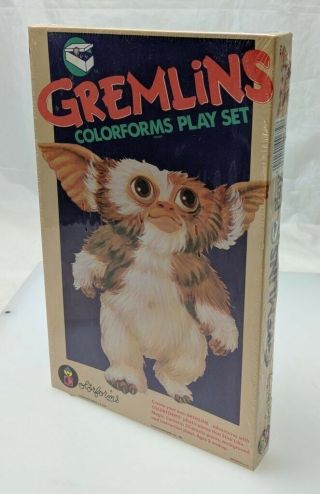Nib Nos Collectible 1984 Gremlins Colorforms Play Set Never Been Opened