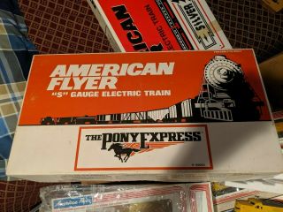 American Flyer 6 - 49600 Union Pacific The Pony Express PA - 1 Passenger Set C - 8 10