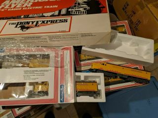 American Flyer 6 - 49600 Union Pacific The Pony Express PA - 1 Passenger Set C - 8 11