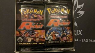 Pokemon Team Rocket Booster Box First Edition - 36 Booster Packs 8