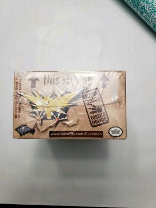 Pokemon 1st edition fossil booster box english factory. 2
