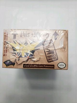 Pokemon 1st edition fossil booster box english factory. 6