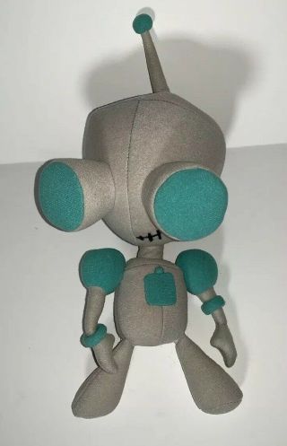 Invader Zim 9 " Gir Robot Plush Stuffed Doll Nickelodeon 2002 Viacom,  Rare & Htf