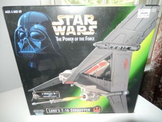 Star Wars Luke’s T - 16 Skyhopper Power Of The Force (kenner 1996)