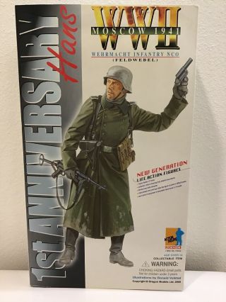 Dragon Ww2,  1:6 Wehrmacht Infantry Nco " Hans " Moscow 1941