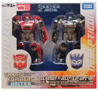 Transformers United Un - 27 Windcharger Vs Decepticon Wipeout Takara Tomy 2 Pack
