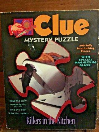 Clue Mystery Puzzle Killers In The Kitchen 500 Piece Puzzle