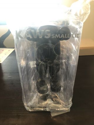 KAWS Small Lie Companion Open Edition Vinyl Figure Black Rare 100 Authentic 2
