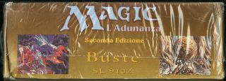 1994 Magic The Gathering MTG Italian Revised Booster Box,  36ct Packs (PWCC) 2