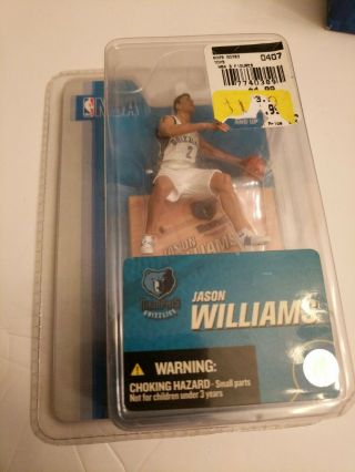 2005 Jason Williams Memphis Grizzlies Nba Mcfarlane Figure Never Opened