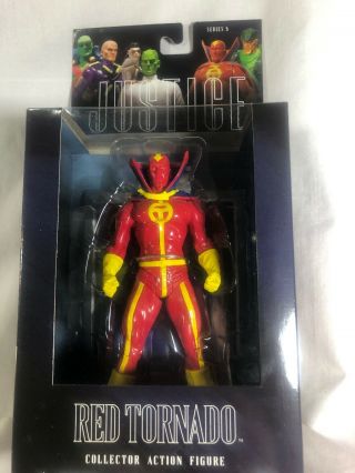 Dc Direct Toys Jla Justice League Alex Ross Series 5 Red Tornado 6in Action Fig