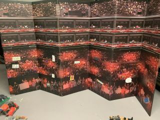 Pop Up Wwe Elite Ring Stage Entrance Fan Sections