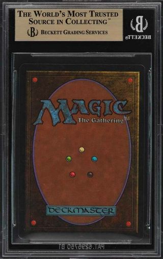 1994 Magic The Gathering MTG Legends The Abyss R K BGS 9.  5 GEM (PWCC) 2