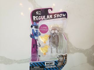 Regular Show Rigby With Baby Ducks Poseable Action Figure Toys R Us