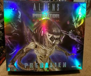 18 " Alien Vs Predator Requiem Masterpiece Predalien Hot Toys Rare